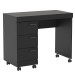 Mesa para Computador 3 Gavetas Osaka Preto - Politorno