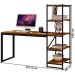 Mesa para Computador Innovare 4 Prateleiras Preto/Canela - Art Panta