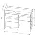 Cama Infantil Lion 3 Portas Cm9090 Branco - Art In Móveis