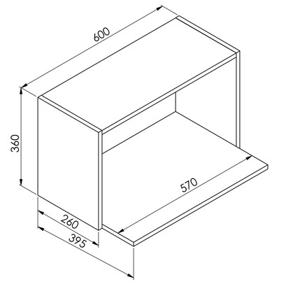 Armário Aéreo Cozinha 60 Cm Ae060 Branco - Art In Móveis