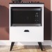 Armário de Cozinha para Cooktop 60 Cm 1 Porta Basculante Bl060 Branco - Art In Móveis