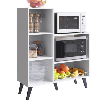 Armário de Cozinha 1 Porta Fr100 Branco - Art In Móveis