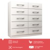 Cômoda 10 Gavetas Torres Branco - Pnr Móveis