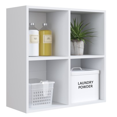 Nicho de Decoração Quadrado Ae070 Branco - Art In Móveis