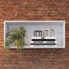 Nicho de Decoração Retangular Ae080 Branco - Art In Móveis