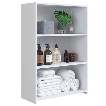 Armário de Banheiro 3 Prateleiras Mo030 Branco - Art In Móveis