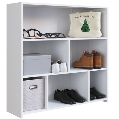 Armário Multiuso 6 Prateleiras Mo080 Branco - Art In Móveis