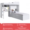 Beliche 6 Portas 1 Gaveta Cj038 Branco - Art In Móveis