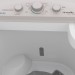 Máquina de Lavar Supertank com Aquatec 8kg 127v Branco - Mueller
