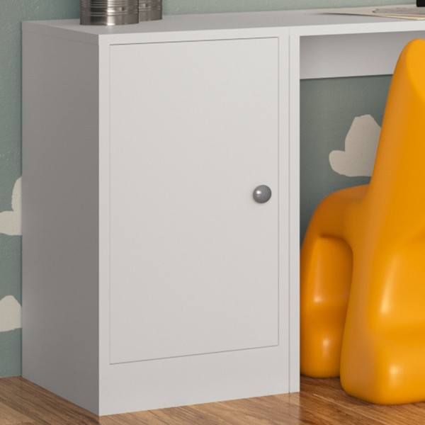 Armário Multiuso 1 Porta Branco Kd1595 - Quiditá