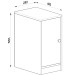 Armário Multiuso 1 Porta Branco Kd1595 - Quiditá
