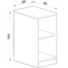 Armário Multiuso 1 Porta Branco Kd1595 - Quiditá