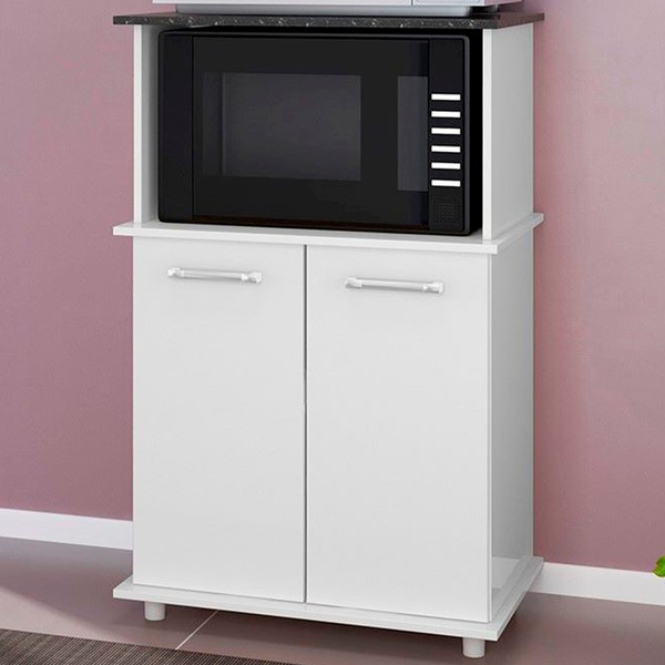 Armário de Cozinha Isis 2 Portas Branco - Nicioli