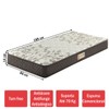 Colchão Solteiro com Espuma D-26 Ecoline Marrom 14x188x88 - Ecoflex