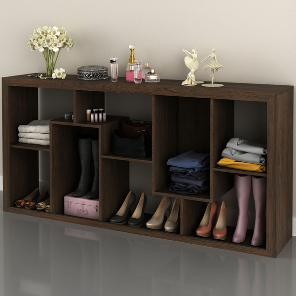 Aparador/Estante Rústico E1712 - Tecno Mobili