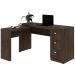 Mesa para Escritório 3 Gavetas Rústico Me4101 - Tecno Mobili