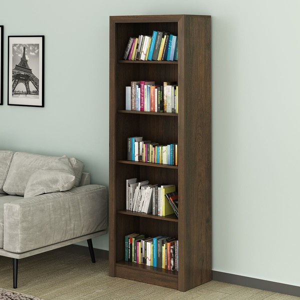 Estante para Livros 4 Prateleiras Rústico Me4104  - Tecno Mobili