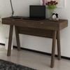 Mesa Escrivaninha 2 Gavetas Rústico Me4128 - Tecno Mobili