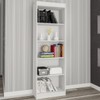 Estante para Livros Sapiranga 4 Prateleiras Branco Fosco - Atualle Móveis