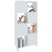 Armário para Escritório Wally 4 Portas 4 Nichos Branco - Artany