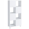 Armário para Escritório Wally 4 Portas 4 Nichos Branco - Artany