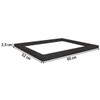 Tampo para Fogão 100% Mdf S416 Preto Brilho - Kappesberg
