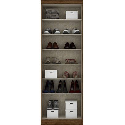 Armário Multiuso Margarida 2 Portas Castanho Hp - Henn