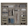Guarda-Roupa Casal Cavic 2 Portas 6 Gavetas Duna/Off White - Henn