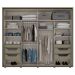 Guarda-Roupa Casal Cavic 2 Portas 6 Gavetas Duna/Off White - Henn