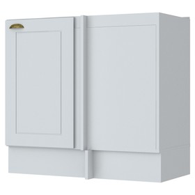 Armário de Cozinha para Canto Americana 1 Porta 100% Mdf Branco - Henn