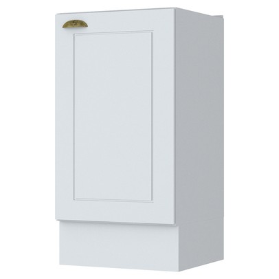 Armário de Cozinha Americana 1 Porta 100% Mdf Branco C365 - Henn