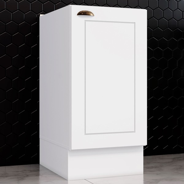 Armário de Cozinha Americana 1 Porta 100% Mdf Branco C365 - Henn