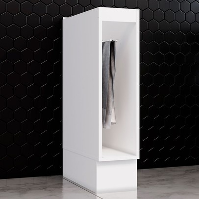 Acessórios para Cozinha Nicho Toalheiro Americana 100% Mdf Branco - Henn