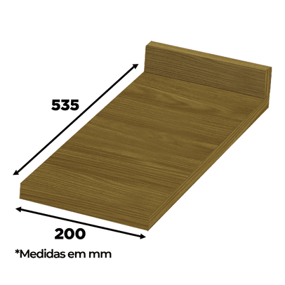 Tampo para Balcão 20 Cm Americana Nature - Henn