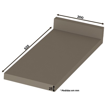 Tampo para Balcão 20 Cm Americana Duna - Henn