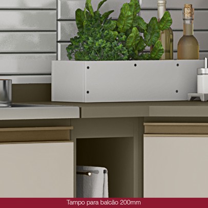 Tampo para Balcão 20 Cm Americana Duna - Henn