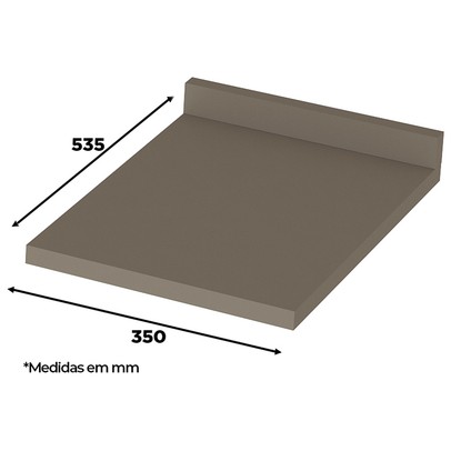 Tampo para Balcão 35 Cm Connect Duna - Henn