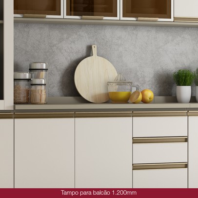 Tampo para Balcão 120 Cm Americana Duna - Henn