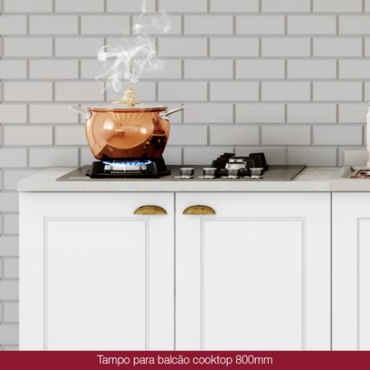 Tampo para Fogão 80 Cm Americana Calcare - Henn