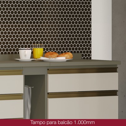 Tampo para Balcão 100 Cm Connect Duna - Henn