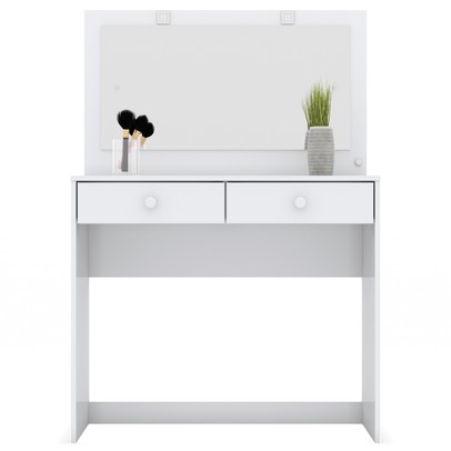 Penteadeira Daila 2 Gavetas Branco - Henn