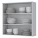 Armário Aéreo Cozinha 80 Cm Americana 2 Portas 100% Mdf Branco Hp - Henn