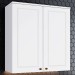 Armário Aéreo Cozinha 80 Cm Americana 2 Portas 100% Mdf Branco Hp - Henn