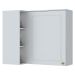 Armário Aéreo Cozinha 83 Cm Americana 1 Porta 100% Mdf Branco Hp C359 - Henn