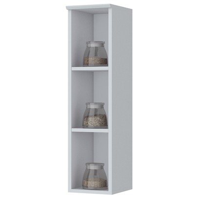 Armário Aéreo Cozinha 20 Cm Americana 100% Mdf Branco Hp - Henn
