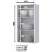 Armário Aéreo Cozinha 40 Cm Americana 1 Porta 100% Mdf Branco Hp C364 - Henn