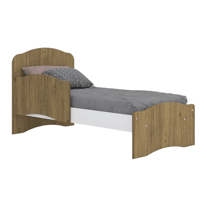 Berço Bala de Menta 3 em 1 Marrom - Henn