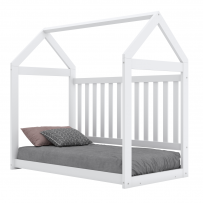 Berço Americano Montessoriano 2 em 1 100% Mdf Branco Hp - Henn
