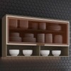 Armário Aéreo Cozinha 120 Cm Connect 1 Porta 100% Mdf Duna - Henn
