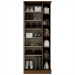 Sapateira Duetto 1 Porta Espelhada Castanho Hp - Henn